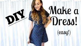 HOW TO SEW A DRESS FROM SCRATCH EASY  Jessica Shaw