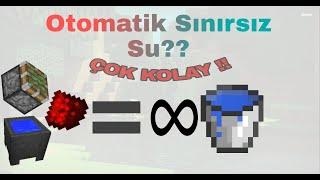 Modern Otomatik Sınırsız Su Yapımı - Minecraft Sistemler #5