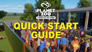 Starting your first zoo  Planet Zoo Console Edition Beginner Guide