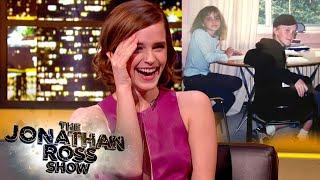 Emma Watson TOTALLY Had A Crush On Tom Felton  The Jonathan Ross Show