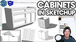The ULTIMATE GUIDE To Modeling Cabinets in SketchUp