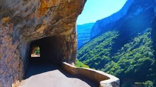 Gorges du Nan Vercors 4K drone - Magnificent French Roads