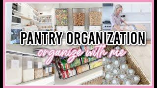 NEW PANTRY ORGANIZATION  ORGANIZE WITH ME 2023
