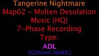 Molten Desolation - Tangerine Nightmare OST {GUSFluidsynthADLArachnoSC-55} HQ Map02