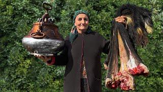 An Ancient Recipe for Meat Dishes in an Afghan Cauldron Life in the Village