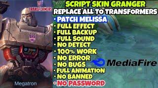 Script Skin Granger Transformers Megatron No Password Patch Terbaru 2022 Full EffectFull background