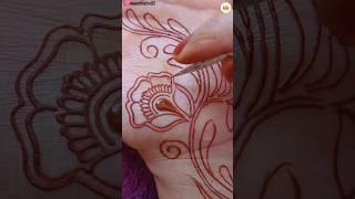 Beautiful & Easy Mehndi Design for front hand  Easy Mehndi Design for 2024  #Ramzan #2024 #shorts