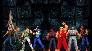 Kof Mugen Resident Evil Team Vs Street Fighter Team + Char Download