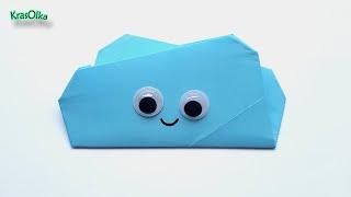 ️ Оригами Облако из бумаги Как сделать облако из бумаги Поделки из бумаги Easy Origami paper Cloud