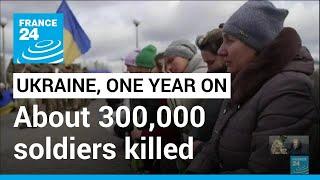 Western intelligence estimates war killed about 100000 Ukrainian 200000 Russian soldiers