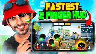 Worlds Fastest 2 Finger Custom HUD - Free Fire  Top 3 Pro Custom HUD In 2024