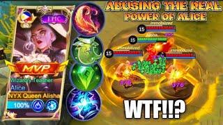 WHY ALICE IS THE MOST POWERFUL MAGETANK IN MLBB?  ALICE GAMEPLAY 2023 MLBB