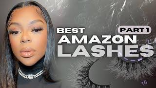 BEST NATURAL LOOKING LASHES ON AMAZON  PART 1