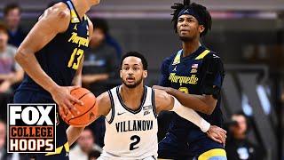 No. 9 Marquette vs. Villanova Highlights  CBB on FOX