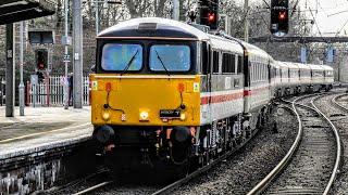 BLAST OF THE PAST INTERCITY 87002 Royal Sovereign & 86259 Les Ross at Preston  26022022