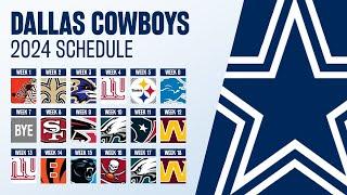 DALLAS COWBOYS SCHEDULE 2024