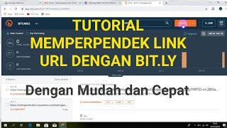 Tutorial Cara memendekkan Link URL dengan Bitly dengan mudah dan cepat