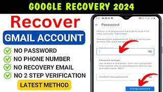 Recover Hacked Gmail Account Without Email & Phone Number 2024  Hack Gmail id