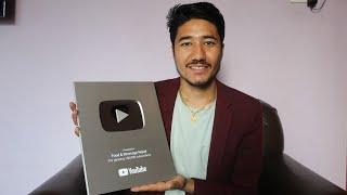 Silver Play Button Unboxing Video  Finally I Received My Silver Play Button Thank Everyone