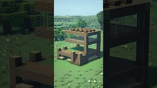 ️ Minecraft  How To Build a Small Survival Wooden House #minecraft