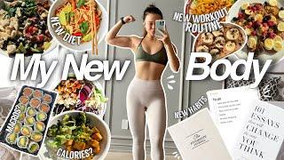 I Changed My BODY & My LIFE in 1 month. Everything I Actually Eat & How I Train  My New Habits