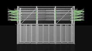 Atkore Aisle Containment System - Cantilever arms