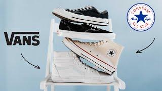 CONVERSE VS VANS  WHO MAKES THE BEST SNEAKERS?