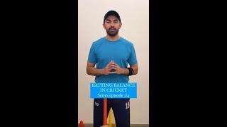 Batting Balance in Cricket Short Video Series  Episode 1 of 4  Introduction  Beginning  #shorts