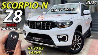 Z8L NAHI HAI YEH  SCORPIO-N Z8 AT 2WD  SCORPIO-N Z8  Big Daddy of SUVs  Detailed Review 2024