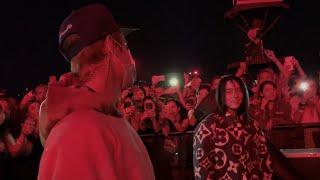 Billie Eilish The Worlds a Little Blurry  Justin Bieber surprises Billie & meet for the first time