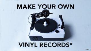 Make your own vinyl records at home  Teenage Engineering PO-80 & Gakken Record Maker