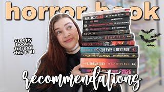 Horror Books You Need to Read This Fall ️ Book Recommendations pt. 6