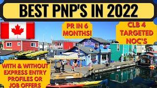 Best Canada PNP Programs in 2022  PNP Process for Canada PR  Canada PR After 35  Dream Canada
