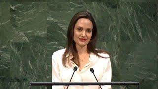 Angelina Jolie UNHCR Special Envoy at the UN Peacekeeping Ministerial 2019