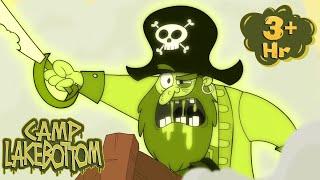 GHOST PIRATES ‍️ Spooky Cartoon for Kids  Full Episodes  Camp Lakebottom