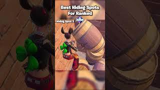 3 BEST Hiding Spots to Reach UNREAL Rank  #shorts #fortnite