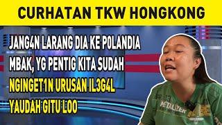 JANG4N LARANG DIA KE P0LANDIA MBAK YG PENTIG KITA SUDAH NGINGET1N URUSAN IL3G4L YAUDAH GITU LOO