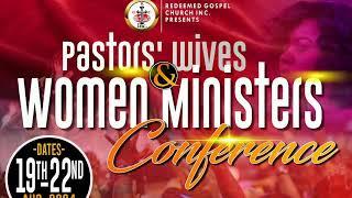 PASTORS WIVES & WOMEN MINISTERS CONFERENCE 2024.