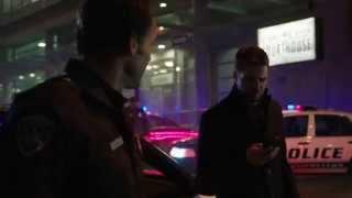 Officer Lance Calls the Arrow with Oliver Queen Nearby + Felicitys Reaction
