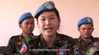 Mission of Cambodian Peacekeeping Troops for 10 Years