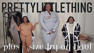 PrettyLittleThing Haul Plus Size 18-22  Dresses Tops Bottoms + More