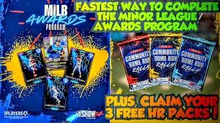 *NEW* FASTEST WAY TO COMPLETE THE MINOR LEAGUE AWARDS PROGRAM IN MLB THE SHOW 24 DIAMOND DYNASTY