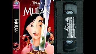 Opening to Mulan US VHS 1999
