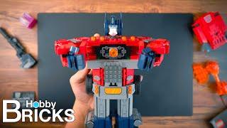 Lego Optimus Prime Transformers  Speed Build  Lego Beat Building