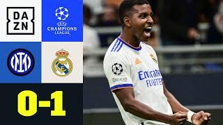 Rodrygo per Lucky Punch zum Sieg Inter Mailand - Real Madrid 01  UEFA Champions League  DAZN