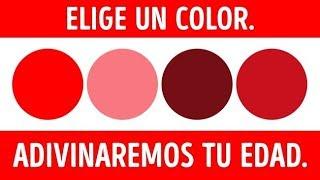 Una prueba de colores que puede revelar tu edad mental