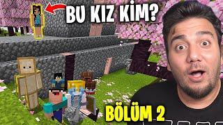 MİNECRAFT SUNUCUMUZA yeni KIZ GİRDİ ve ortalık karıştı.. EKİPLE MİNECRAFT 2. BÖLÜM