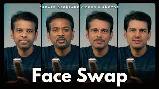 Face Swap for Videos & Photos Free  Deepfake using Google Ai