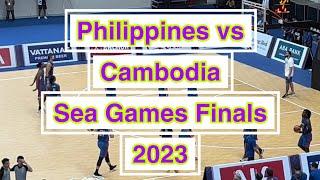 Philippines vs Cambodia-Finals Men’s Basketball l Sea Games 2023 l Gilas Pilipinas