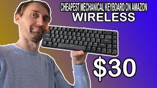 THE CHEAPEST Wireless Mechanical Keyboard ON AMAZON - Ziyoulang K68 Review in 2023